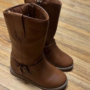 Brown Kids Boots